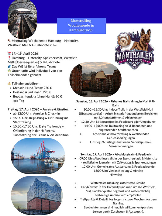 MT Wochenende in HH 17.-19.04.2026