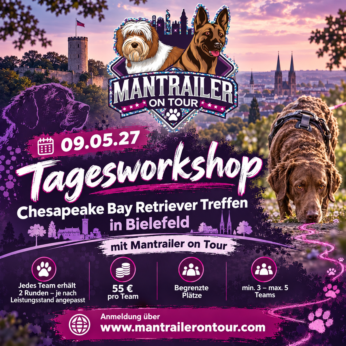 Chesapeake Bay Retriever Treffen in Bielefeld, 09.05.27