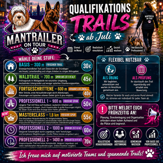 Qualifikationstrails am 22.11.2026
