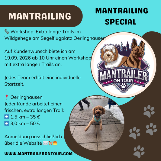 🐾 Workshop: Extra lange Trails 15.11.2026 - Wildgehege Oerlinghausen