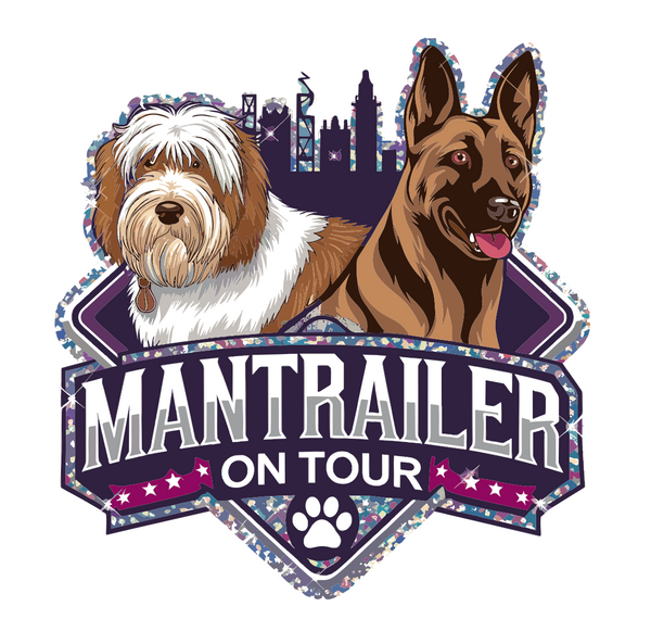 Mantrailer on Tour - by Pauline
